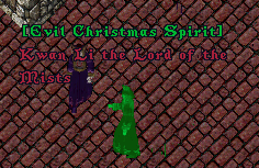Evil Christmas Spirit Evil Mage Twice the evil!