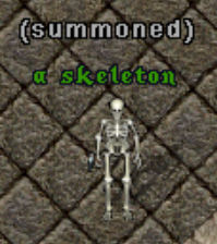 Reanimated Skeleton from the Idol of Forbidden Magic.
